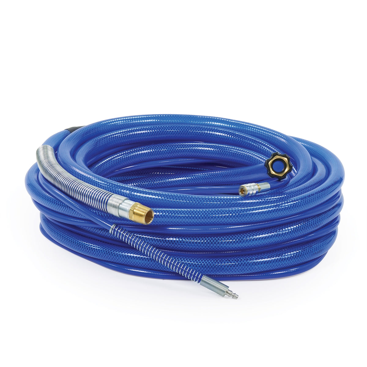 TUBO BLUE MAX II 3/16" X 4,5 M (FBE), 227 BAR ! KIT TUBO FLESSIBILE BLU TRASPARENTE, 1" X 15M !
