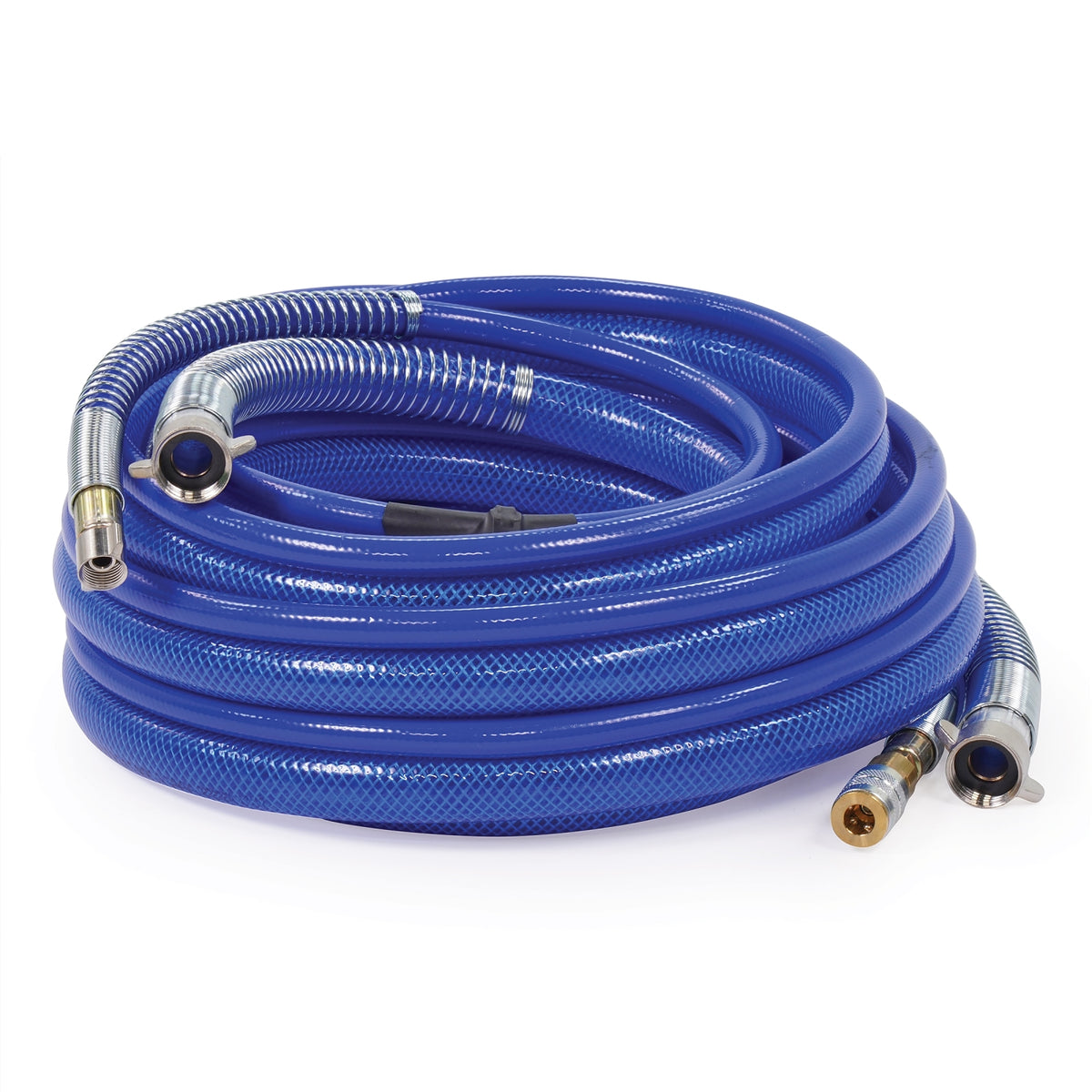 TUBO BLUE MAX II 3/16" X 7,5 M (FBE), 227 BAR ! KIT TUBO FLESSIBILE BLU TRASPARENTE, 3/4" X 7,5M !