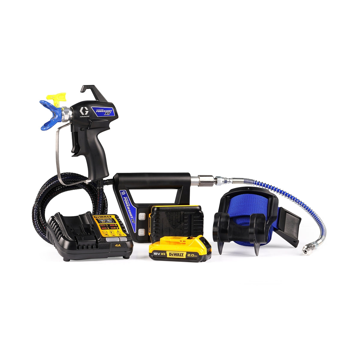 POWERPAK, 2x TUBO FLESSIBILE, FILTRO PISTOLA 60 MESH, CINTURA E !