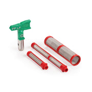 • Finitura migliore a qualunque pressione- lavora bene con materiali a Control Spray Starter Kit - filtri per pistola da 200 maglie, filtro per